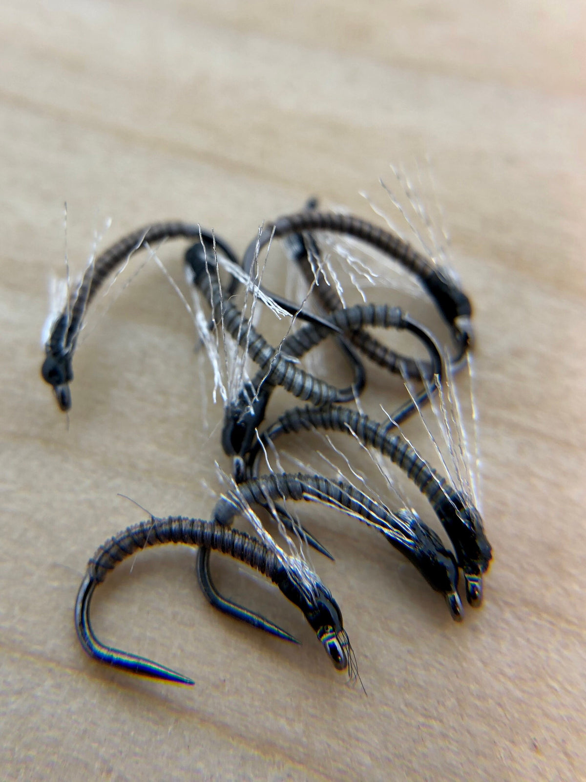 Midge Nymphs- 3 Styles  Jujube, D-Rib & Bead Head Zebra