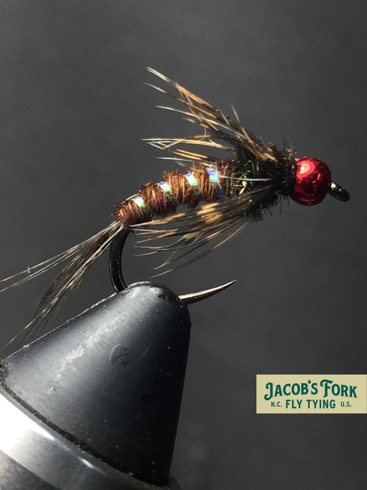 Red Bead Head Soft Hackle Pheasant Tail Nymph
