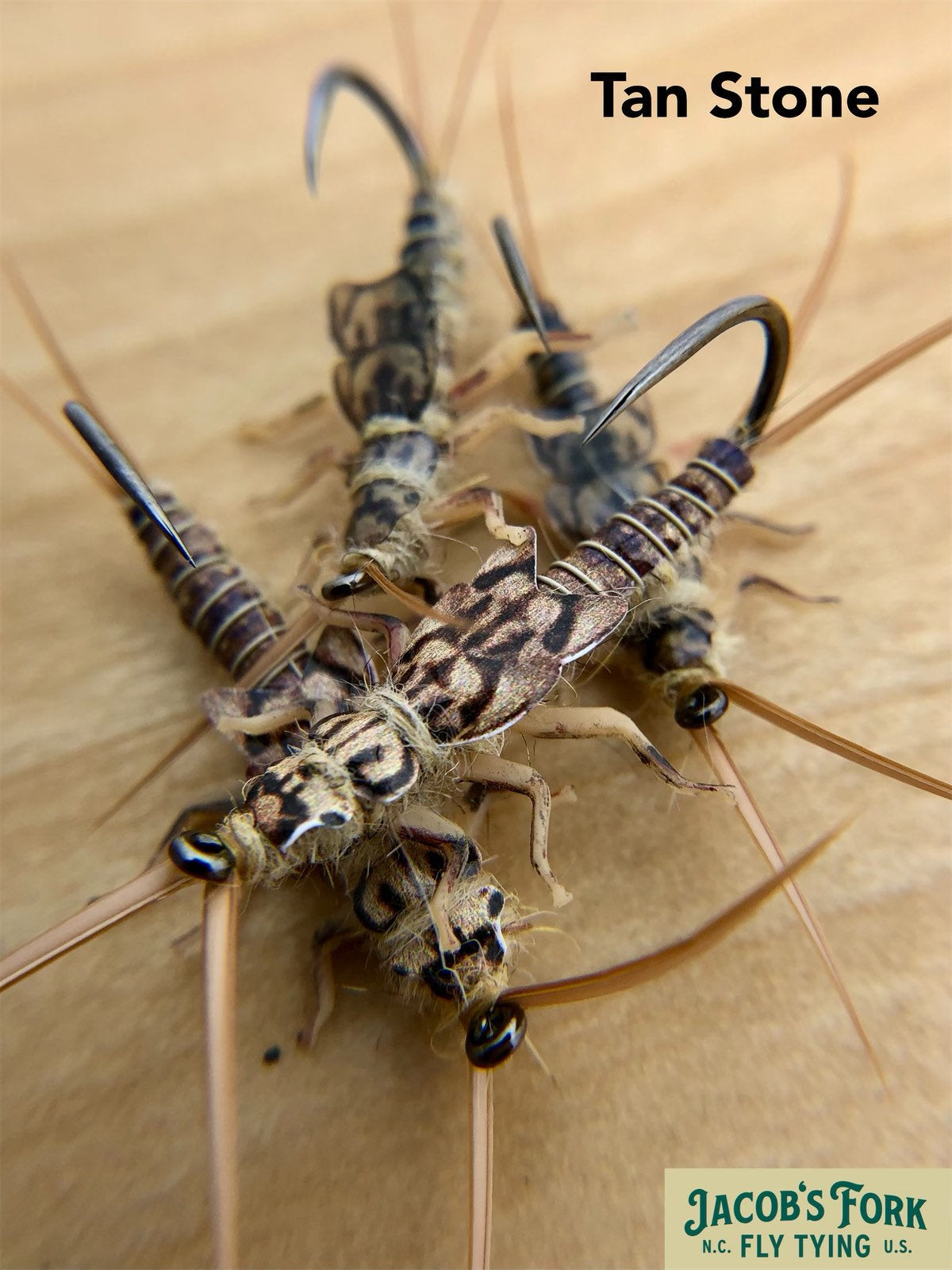 Realistic Style Stonefly Nymphs