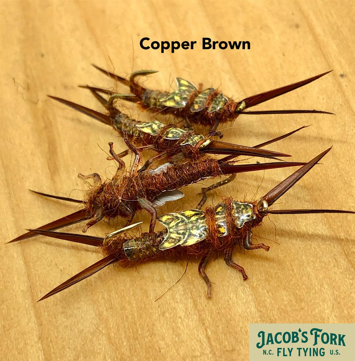 Realistic Style Stonefly Nymphs