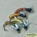 Midge Nymphs- 3 Styles  Jujube, D-Rib & Bead Head Zebra